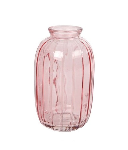 Vaas "Ribbel" roze