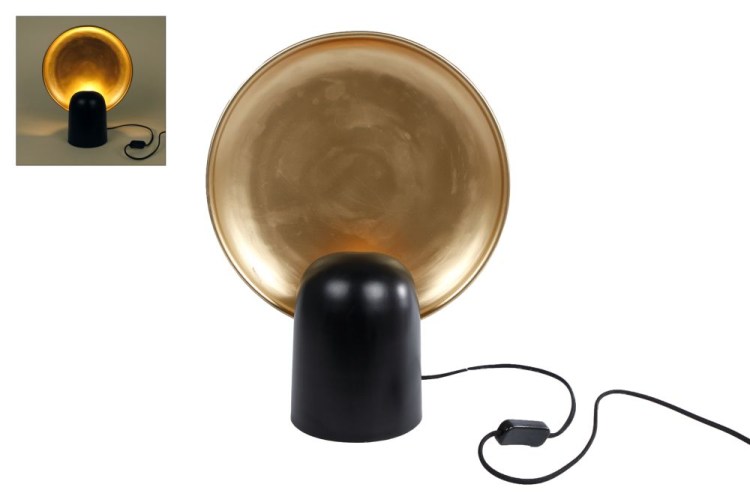 Tafellamp "Sun" goud/zwart