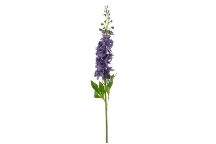 Kunst bloem "Delphinium" paars