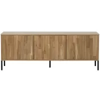 New Gravure Tv Meubel 150 Cm Eiken Blank