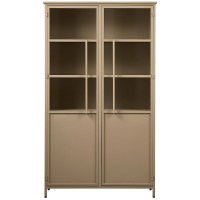 EXHIBIT VITRINEKAST METAAL KHAKI