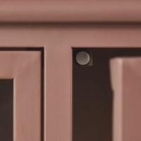 EXHIBIT VITRINEKAST METAAL TAN