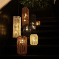 Hanglamp solar LED Didem zwart