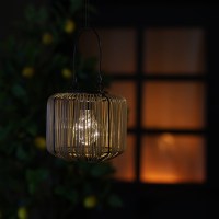 Hanglamp solar LED Didem naturel