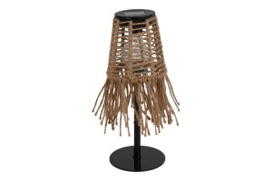 ibiza solar lamp, solar hanglamp tuin, boho buitenlamp, jute solar lamp, solar verlichting tuin, ibiza tuinlamp, buitenlamp zonne energie