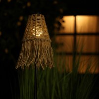ibiza solar lamp, solar hanglamp tuin, boho buitenlamp, jute solar lamp, solar verlichting tuin, ibiza tuinlamp, buitenlamp zonne energie