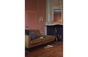 Rodeo daybed left velvet honing geel Bepurehome Vanetje