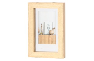 Blake fotolijst met houten rand naturel 30x20 woood exclusive