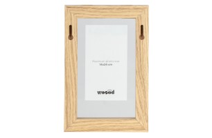 Blake fotolijst met houten rand naturel 30x20 woood exclusive