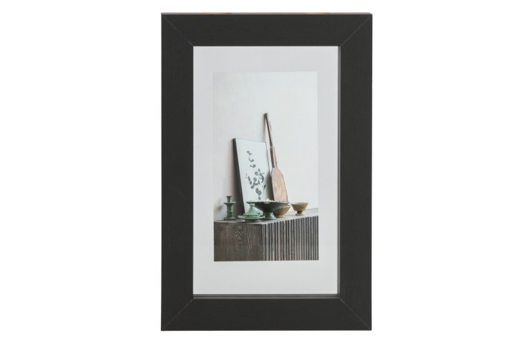 Blake fotolijst met houten rand zwart 30x20 woood exclusive
