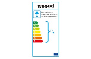 Adelaide hanglamp zwart ø25cm Woood exclusive