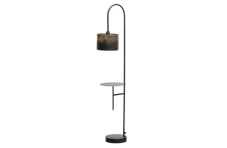 Blackout staande lamp metaal zwart Bepurehome