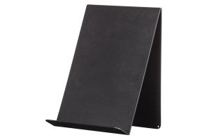 Brook boekenstandaard staand metaal zwart Woood Exclusive