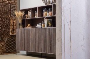 New gravure wandkast essen espresso [fsc]