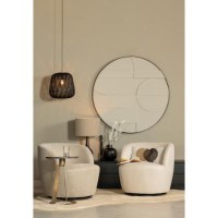 SERRA DRAAIFAUTEUIL GEWEVEN STOF ZAND