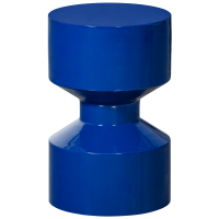 HIDDE BIJZETTAFEL METAAL KONINGSBLAUW