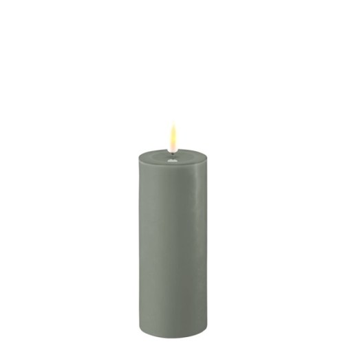 Salvie green wax LED Candle Deluxe homeart