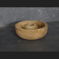 kandelaar rond teak L