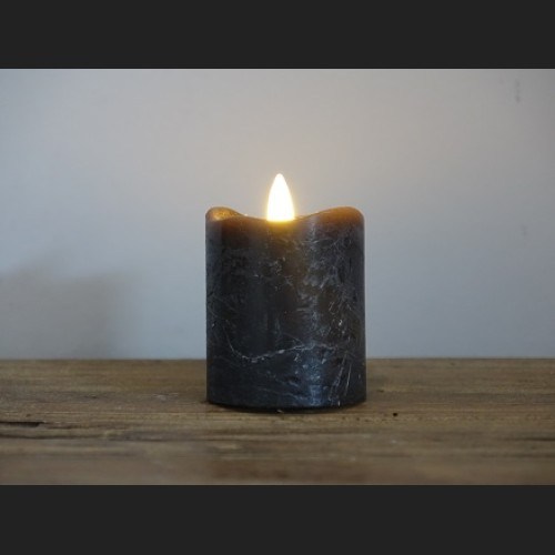 stiek antiek Ø 5 cm Zwart set van 2