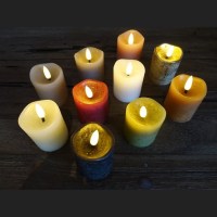 stiek antiek Ø 5 cm Zwart set van 2