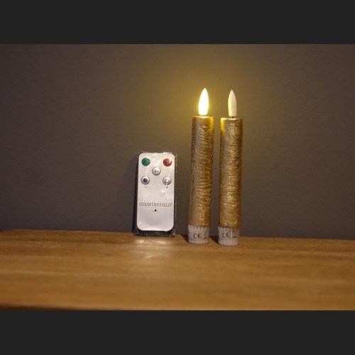 Dinerkaars rustiek Ø2,2CM LED L s2 grijs