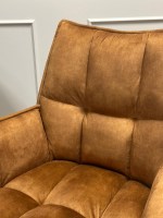 Eetkamerstoel Dani | Velvet gold / oker