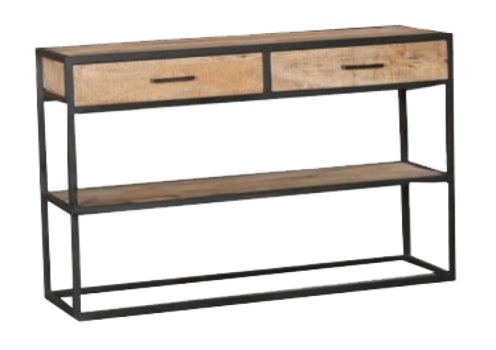 Sidetable Denver | Mangohout en metaalStarfurn VanEtje Stoer Wonen