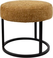 Escabel poef - Ø45 - Coco - Gold 132 - Unique Collection