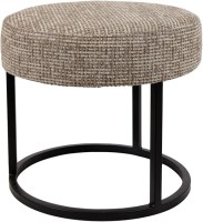 Escabel poef - Ø45 - Coco - Liver 10 - Unique Collection