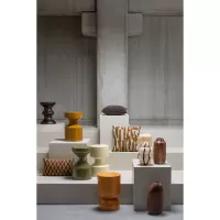 HEKLA BIJZETTAFEL METAAL oranje