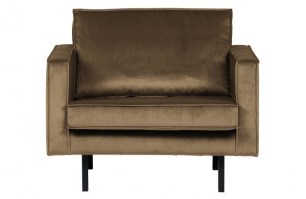Rodeo Fauteuil Velvet Taupe bepurehome