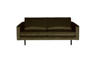 Rodeo Bank 2,5-zits Velvet Dark Green Hunter