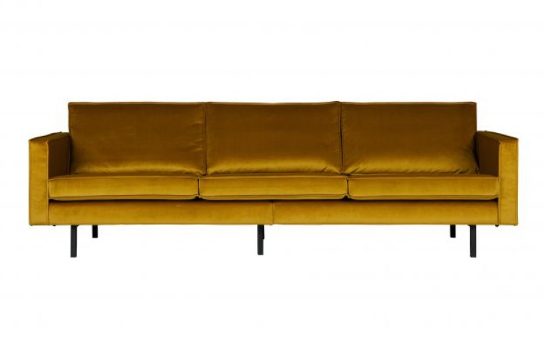 Rodeo Bank 3-zits Velvet Oker