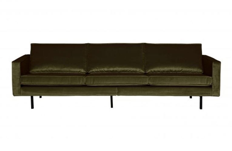Rodeo Bank 3-zits Velvet Dark Green Hunter