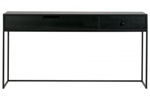 Silas Sidetable Eiken Geborsteld Black Night [fsc]