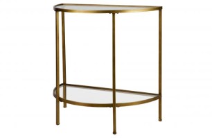 Goddess Sidetable Antique Brass
