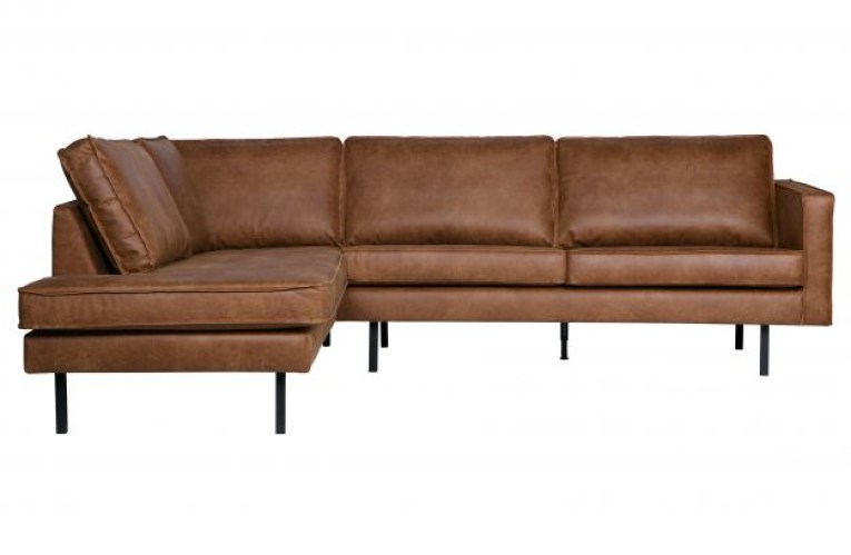 Rodeo Hoekbank Links Cognac