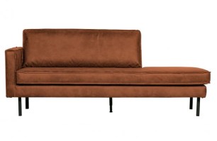 Rodeo Daybed Left Cognac