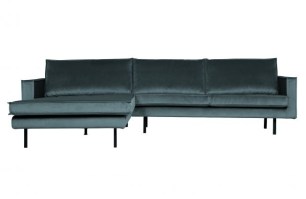 Rodeo Chaise Longue Links Velvet Teal