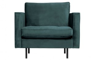 Rodeo Classic Fauteuil Velvet Teal