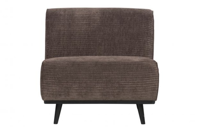 Statement 1-zits Element Brede Platte Rib Taupe