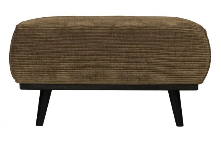 Statement Hocker Brede Platte Rib Rock