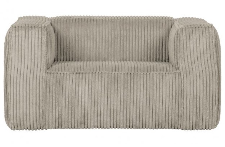 Bean Fauteuil Grove Ribstof Naturel