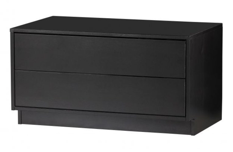 Finca Tv Meubel 75cm Grenen Zwart [fsc]