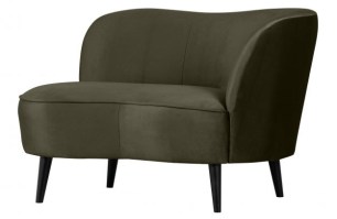 Sara Lounge Fauteuil Rechts Fluweel 