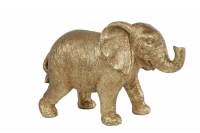 Sculptuur "Elephant" S goud
