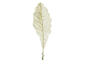 kunsttak leaf open goud 113 cm