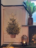 Kerstboom M met ledlampjes