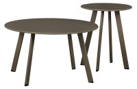 Fer bijzettafel metaal jungle ø70cm
