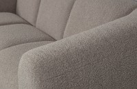 WOOLLY BANK 3-ZITS BOUCLÉ NATUREL GEMELEERD VanEtje Stoer Wonen